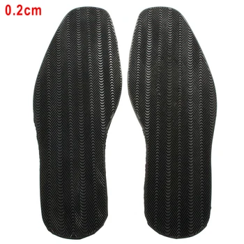 

1 Pair Flat Outsole Kit Rubber Protector Elastic Heel Anti Slip DIY Replacement Stick On Soft Thicken Shoe Soles Repair
