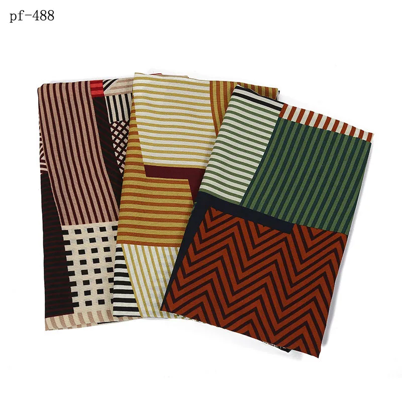 Перламутровая ткань из полиэстера с принтом, Полиэстеровая ткань с двойным принтом морщин