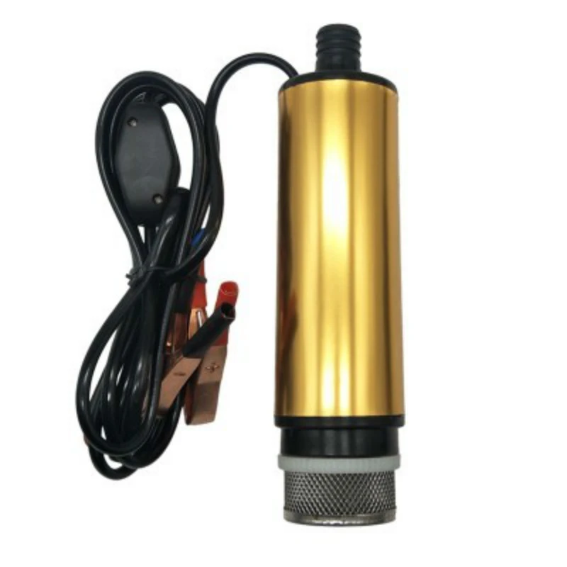 12V масляный насос перекачки погружные насосы для дизельного топлива Расходомер 30L/мин 5m шнур питания Электрический мини-поле автомобиля для водяной насос 12V