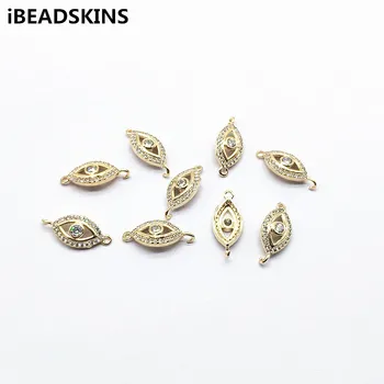 

New arrival! 20x9mm 50pcs Clear Zircon/Copper Oval shape Connectors for Earrings parts,hand Made Earrings Findings Jewelry DIY