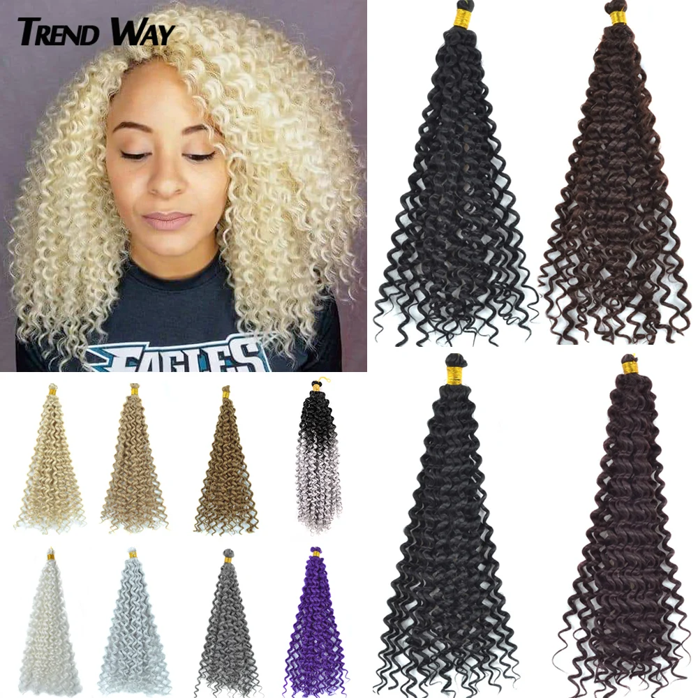 

14inch Synthetic Hair Extensions Afro Kinky Curl Twist Crochet Braids Hair Bundles Ombre Braiding Hair Grey Pink Blonde Blue