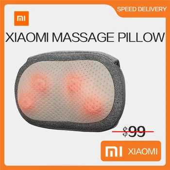

Original Xiaomi Lefan Wireless Temperature 3d Massage Pillow Ptc Hot Compress Body Relaxation Autorotation One-key Operation