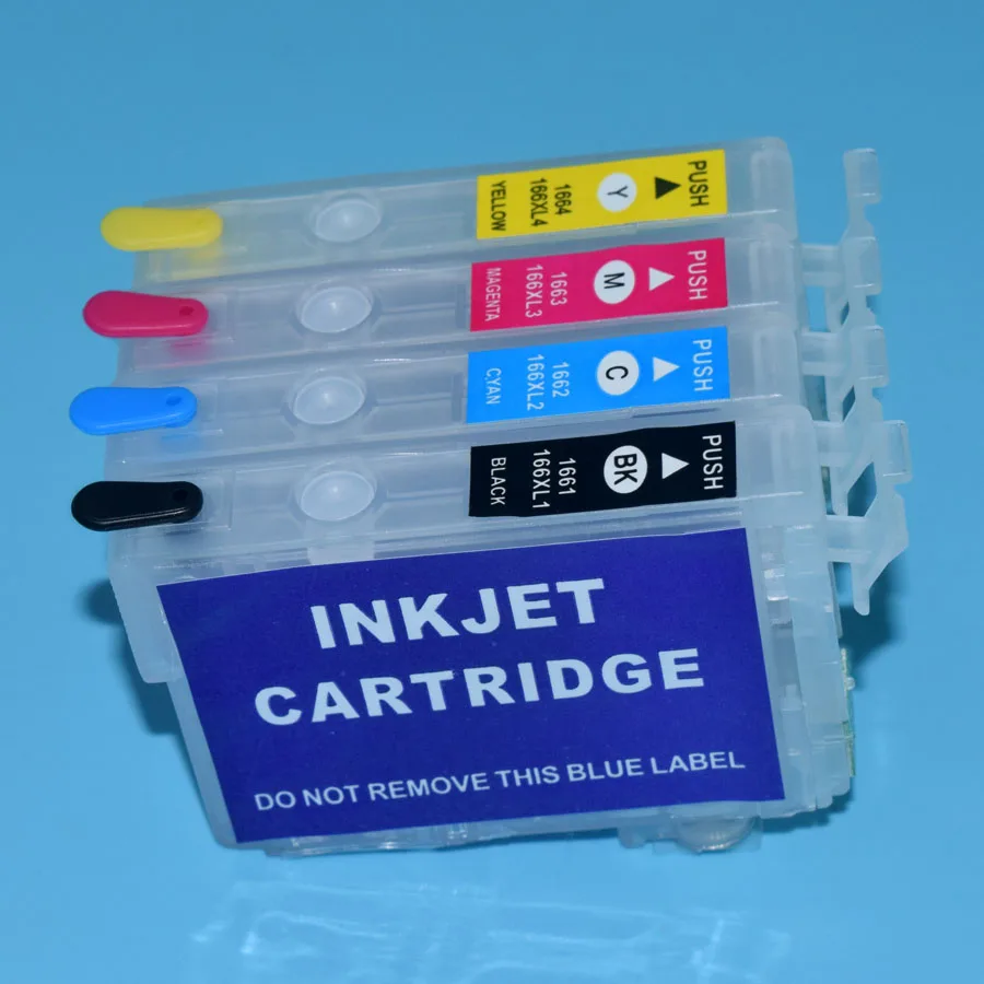 Europe T16XL T1631-T1634 Refill Ink Cartridge for Epson WorkForce WF-2510 2520 2530 2540 2010 2630 2650 2660 2750 2760 Printer