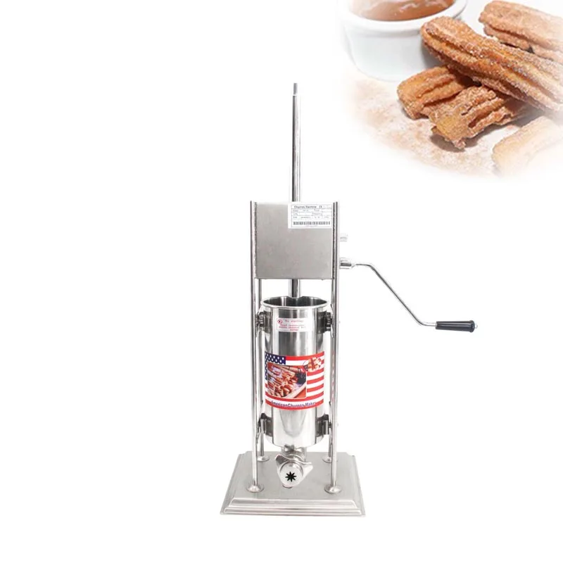 

5L Commercial Electric Manual Spanish Donut Churros Churrera Machine Churros Making Filler CE Stainless Steel