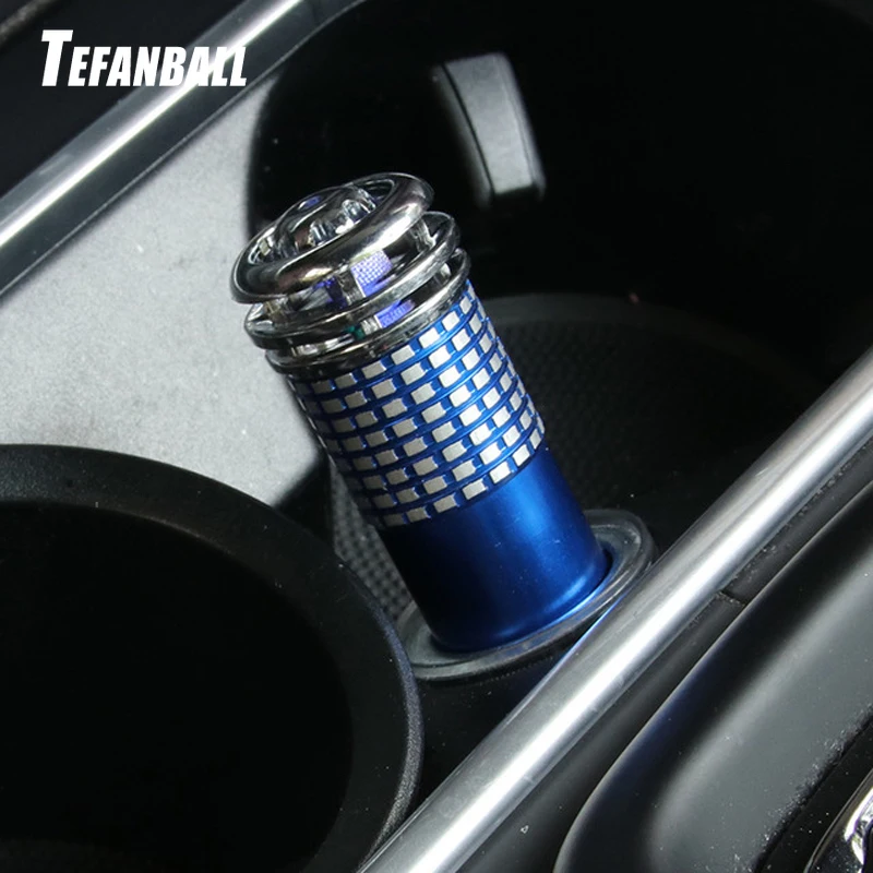 

Car Air Purifier 12V Mini Auto Car Fresh Air anion Ionic Purifier Oxygen Bar Ozone Ionizer cleaner Vehicle Air Freshener