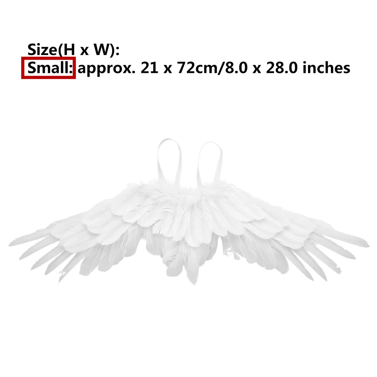 White Крылья ангела, перья, крылья ласточки, Танцевальная вечеринка, карнавальный костюм, крылья ангела, сценическое шоу, маскарад, карнавал, праздник, нарядное платье - Цвет: White