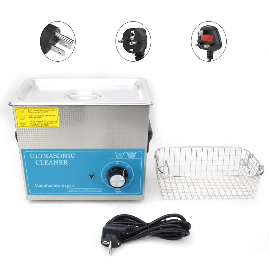 US $124.00 45L Stainless Steel Industrial Ultrasonic Cleaner With Timer For Jewelry Glasses Watch