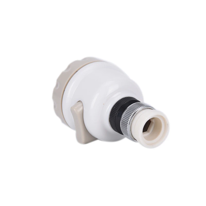 1PCS Rotation Water Saving Filters Faucet Mounted Dual Spout Kitchen Sink Taps Sprayer Shower Head Bubbler Nozzle 360 Degree