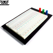 1660 pontos ZY-204 mini protótipo solderless break board pcb placa de teste circuito universal ferramentas diy quebrar placa