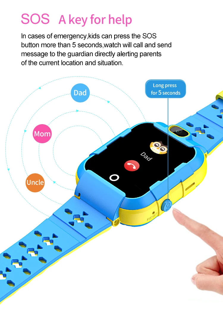 M58 kids gps watch