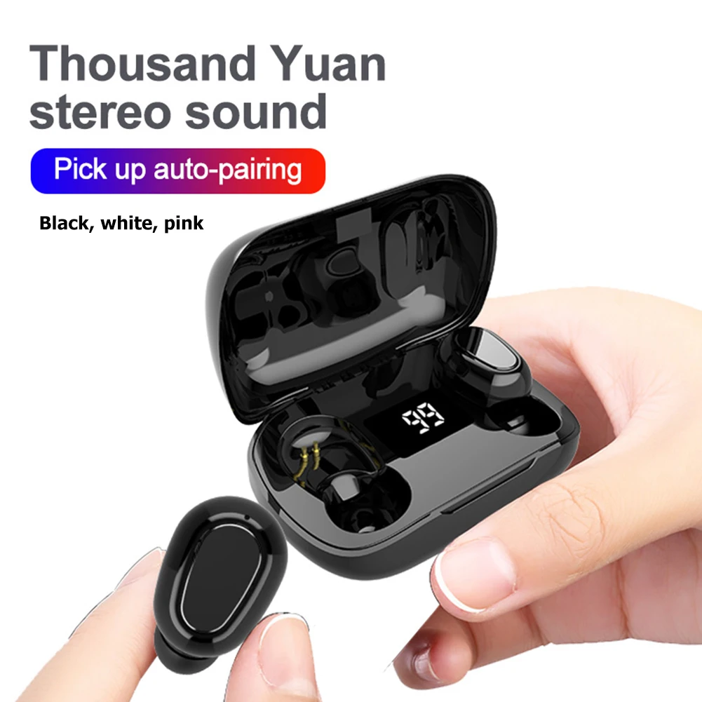 Беспроводные водонепроницаемые Bluetooth наушники L21 Pro TWS спортивные вкладыши для