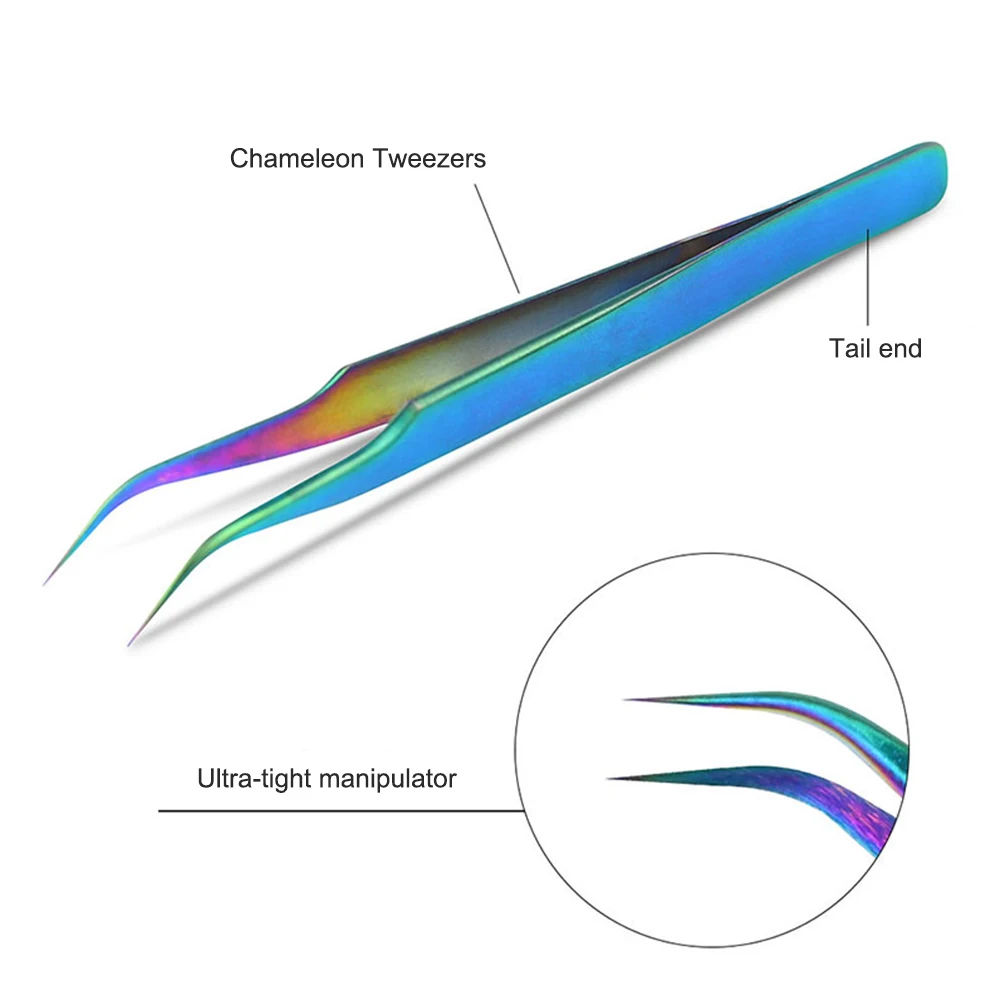 Угловые наклонные брови нержавеющая сталь tweezers удаление волос для лица Триммер для бровей зажим для ресниц косметический инструмент для макияжа