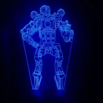

Cartoon 3D Novelty Light LED Lights APEX Legends Night Lamp Led Light RGB Party Decoration Night Light Remote Control Gifts