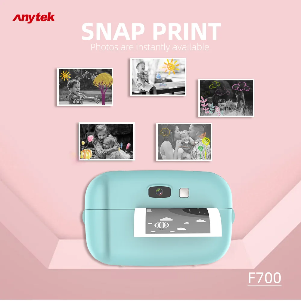 F700 for Polaroid Instant Photo Camera Children's Camera Mini Toys for Polaroid Digital Small SLR Camera AS gift