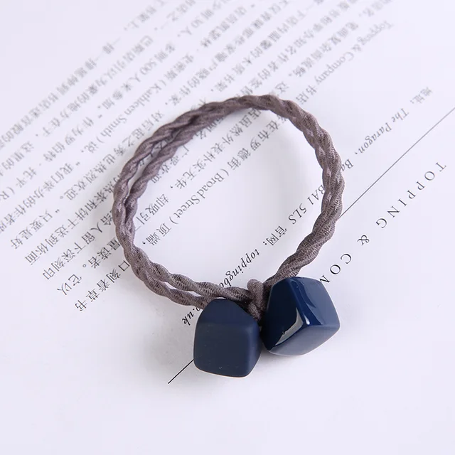 Ruoshui Heart Scrunchies For Woman Girls Hair Ties Sweet Lovely Hair Accessories Elastic Hairband Ornament Hair Gum Girl Holders style 6