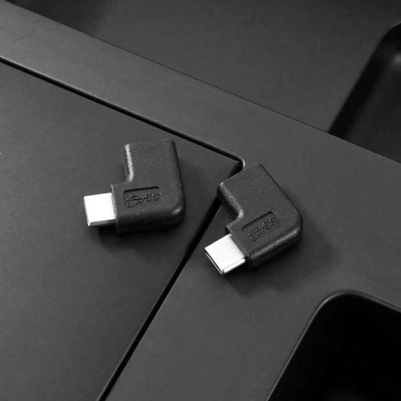 90 градусов Тип C Мужской микро USB Женский конвертер адаптер для Macbook S8 Note8