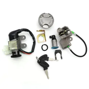 

50cc scooter parts 50qt-6 ignition switch lock key set for lifan taotao oem replacement