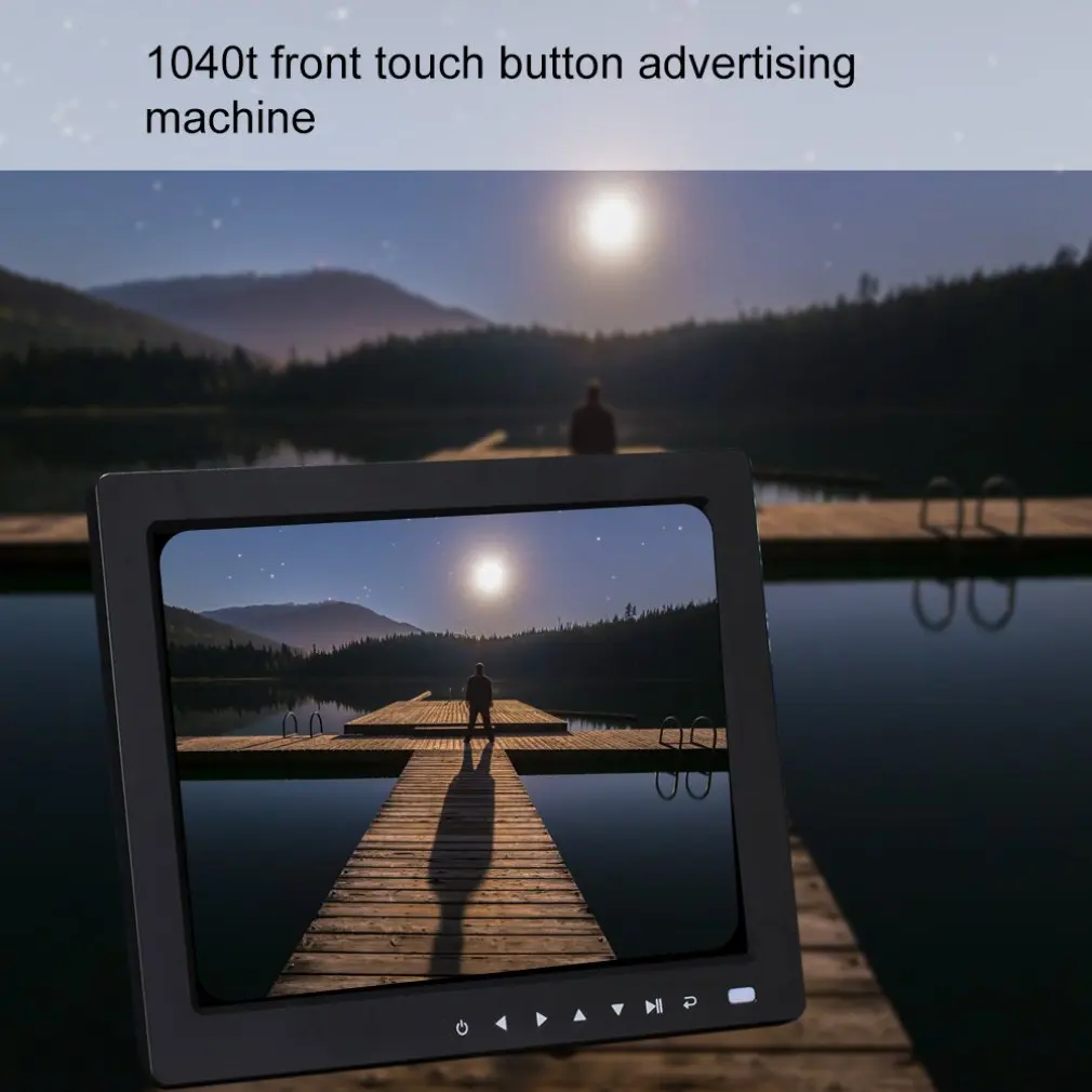 Сенсорные кнопки inфронтальная поддержка 1080P фото видео плеер цифровой альбом цифровая фоторамка рекламная машина
