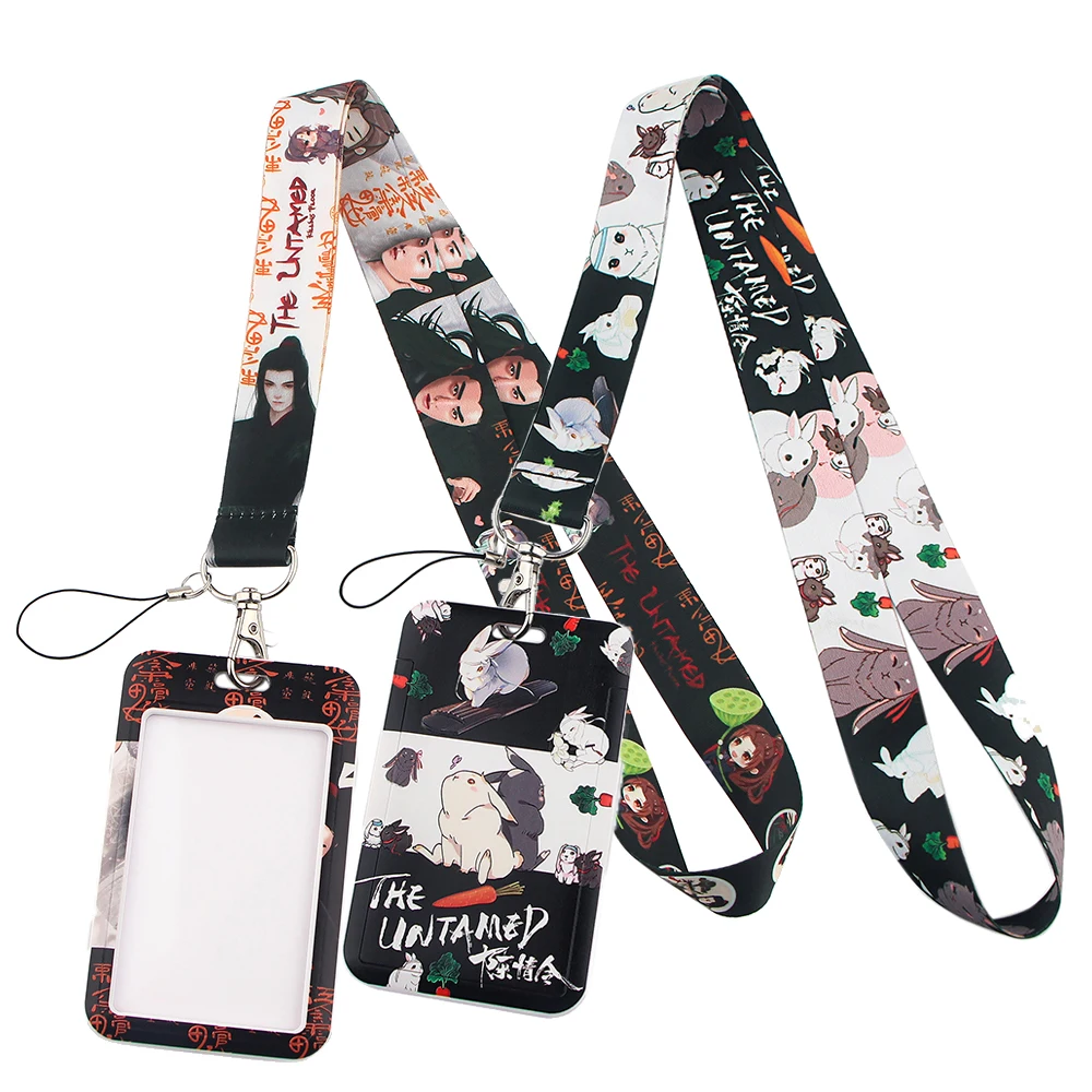 Держатель для бейджа DZ1608 The Untamed mo dao zu shi bunny кольца ключей сумка брелок
