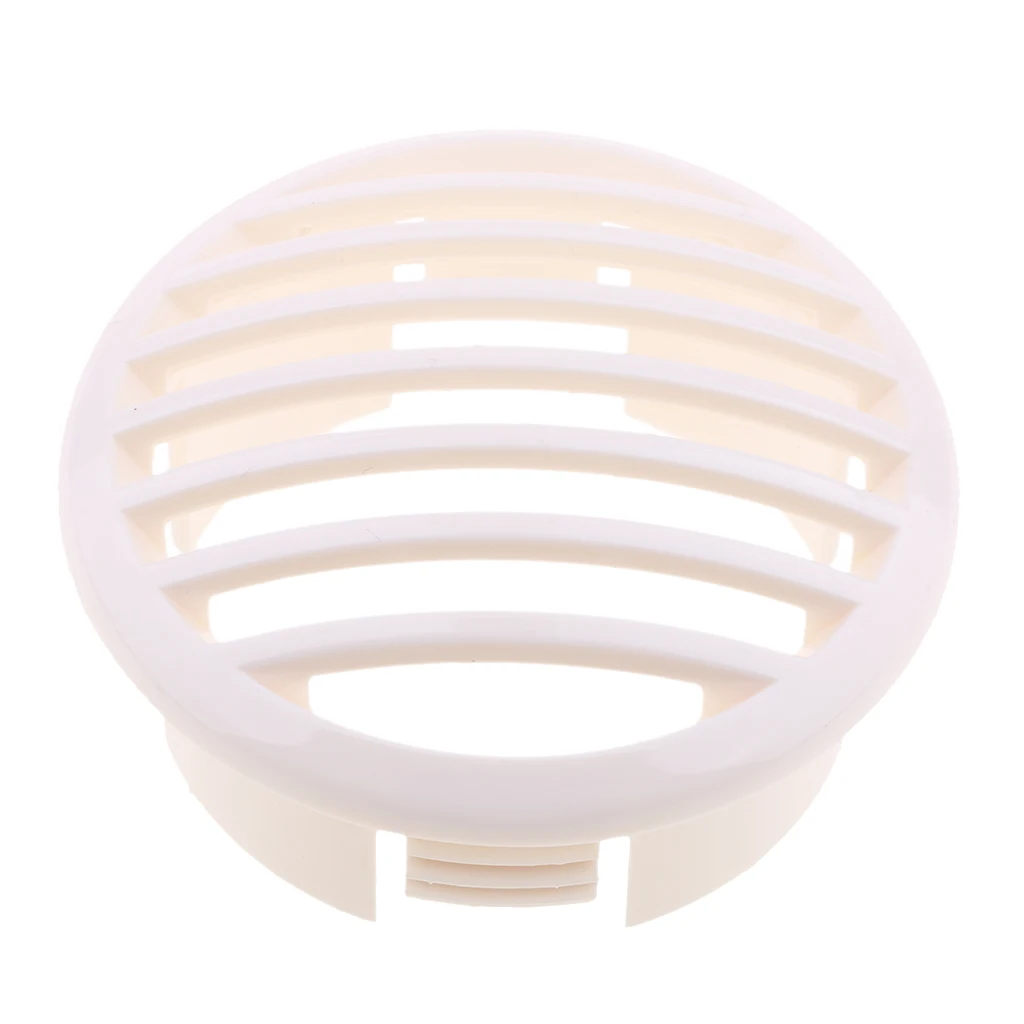 3,5 дюймов 90 мм круглое вентиляционное отверстие ABS вентиляционная решетка крышка белые вентиляционные отверстия для RV лодки Ванная комната Кухня вентиляция