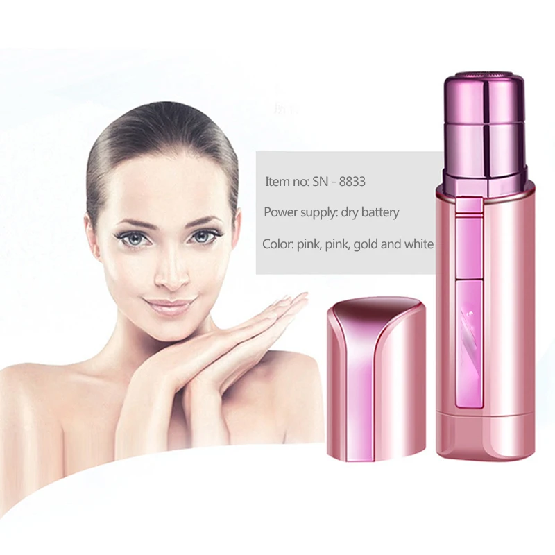 Women’s Painless Hair Remover Cordless Facial Hair Razor Portable Electric Hair ShaverTouch Hair Removal Depilator