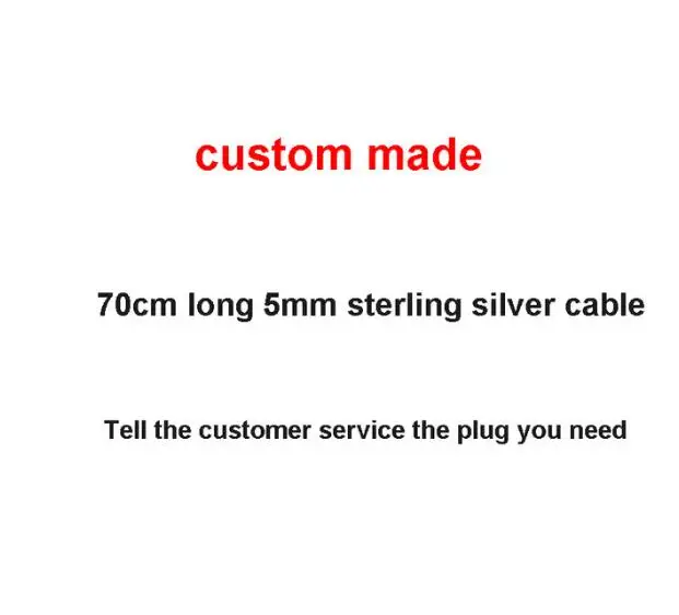 Custom cable 1 HiFi аудио GND усилитель декодер динамик аудио заземление коробка Блок Настройки фильтр питания электронный черное отверстие алюминиевый сплав - Цвет: Custom cable 1