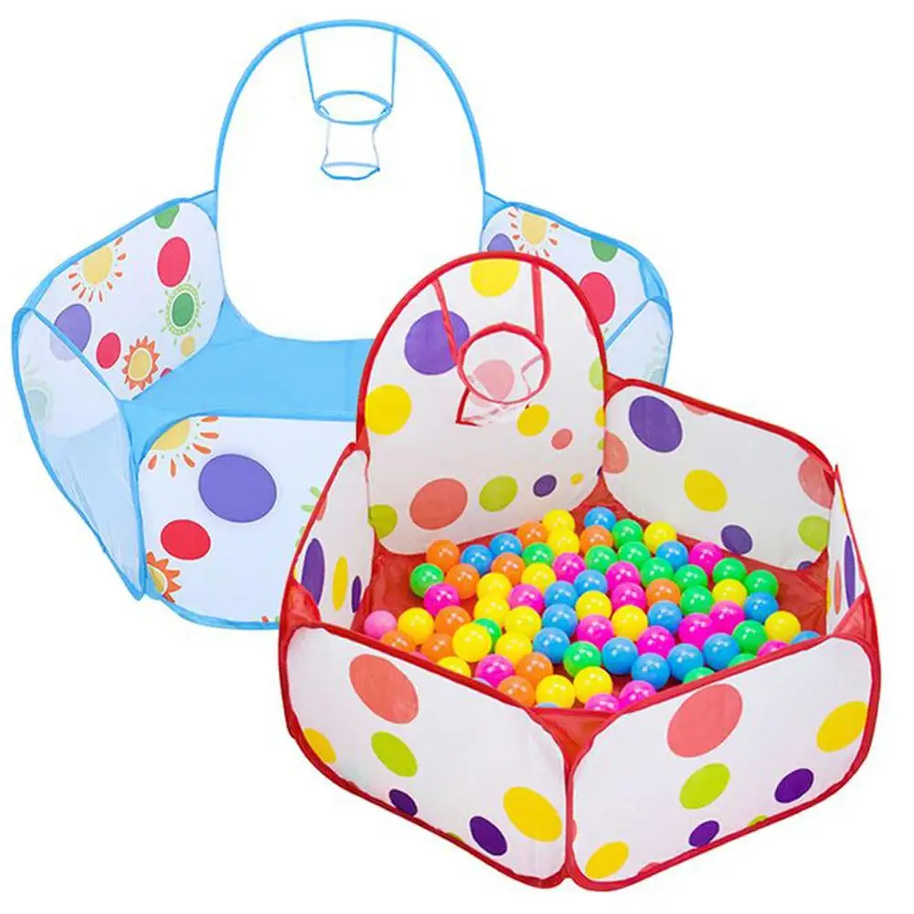 Складной бассейн с шариками игровой океанскими детский игрушечный манеж