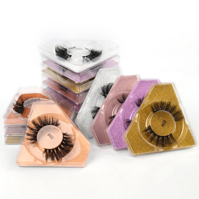 wholesale items lashes bulk 4/20/50/100PCS natural long false eyelashes