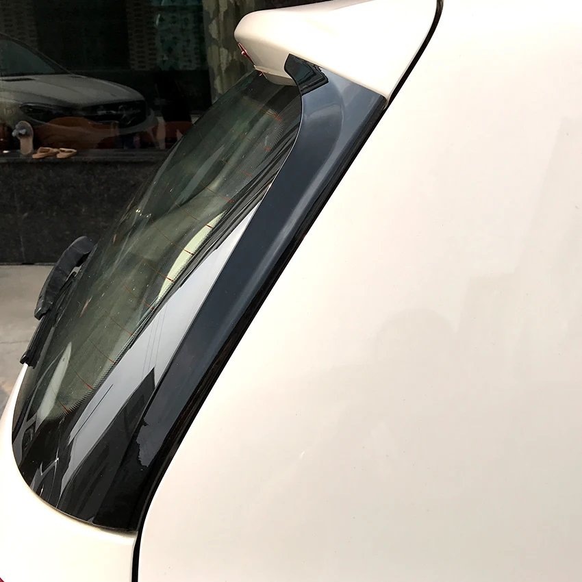  For Volkswagen Golf 6 MK6 (Not fit for G TI and R) Rear Wing Side Spoiler Stickers Trim Cover Acces