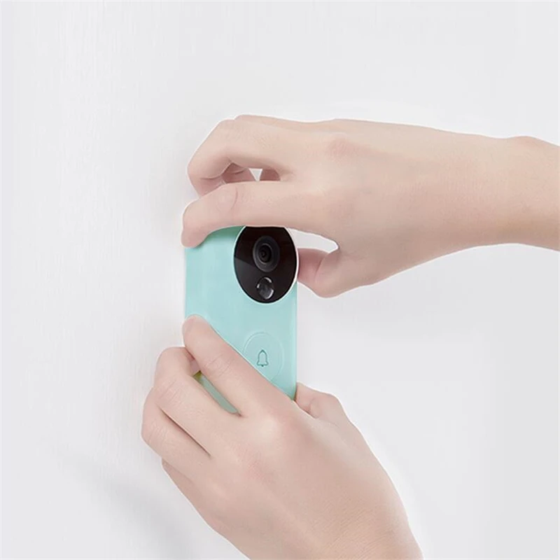 Youpin Zero AI распознавание лица 720P ИК Ночное Видение видео дверной звонок набор