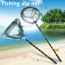 Fishing Net Retractable Telescopic Landing Net Aluminum Alloy Pole Foldable Brail ALS88