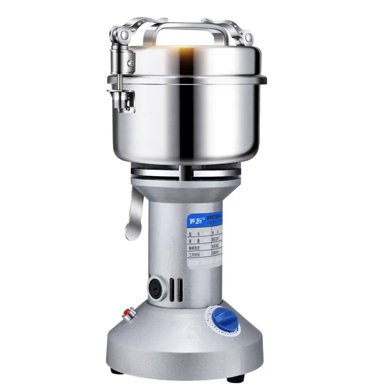 

220V 750G Electric Grinder Stainless Steel Bean Coffee Grinders Superfine Grains Herb Spices Grinding Machine Household Food Mil
