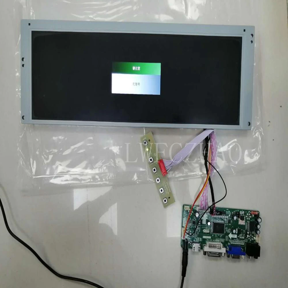 Monitor de Placa Original m. Nt68676 Hdmi Mais Dvi Mais Vga com 14.9 Polegadas Substituição de Tela Lcd 1280*390 Painéis e LCDs p/ tablet - Imagem 3