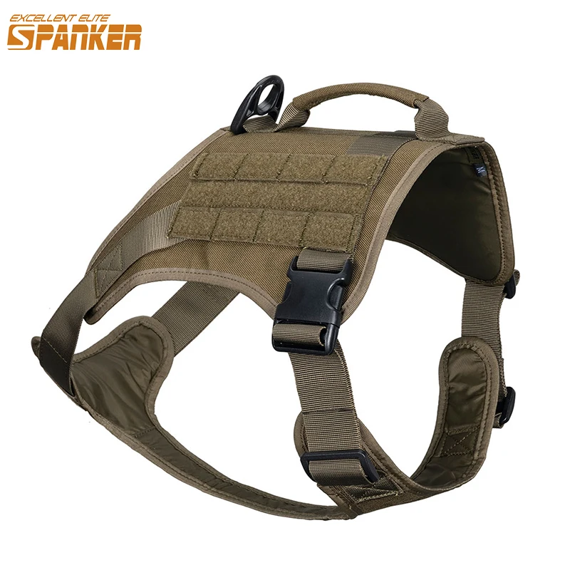 EXCELLENT ELITE SPANKER Dog Harness Working/Running Vest K9 Dog Harness