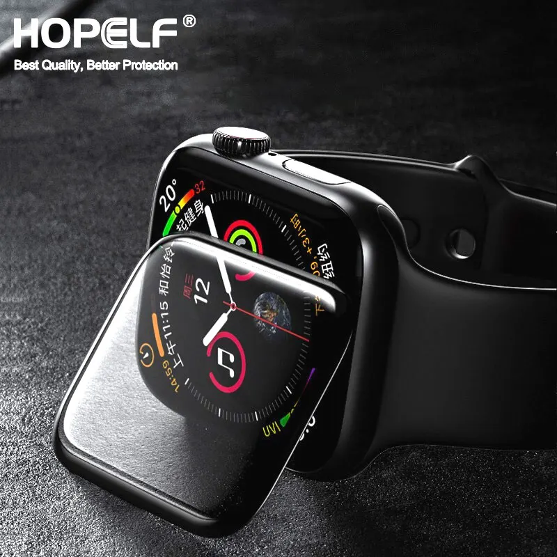 

3D HD Tempered Glass For Apple Watch Screen protector Series 3 2 1 42MM 38MM Glass For Apple Watch Glass iwatch 5 4 44MM IWatch