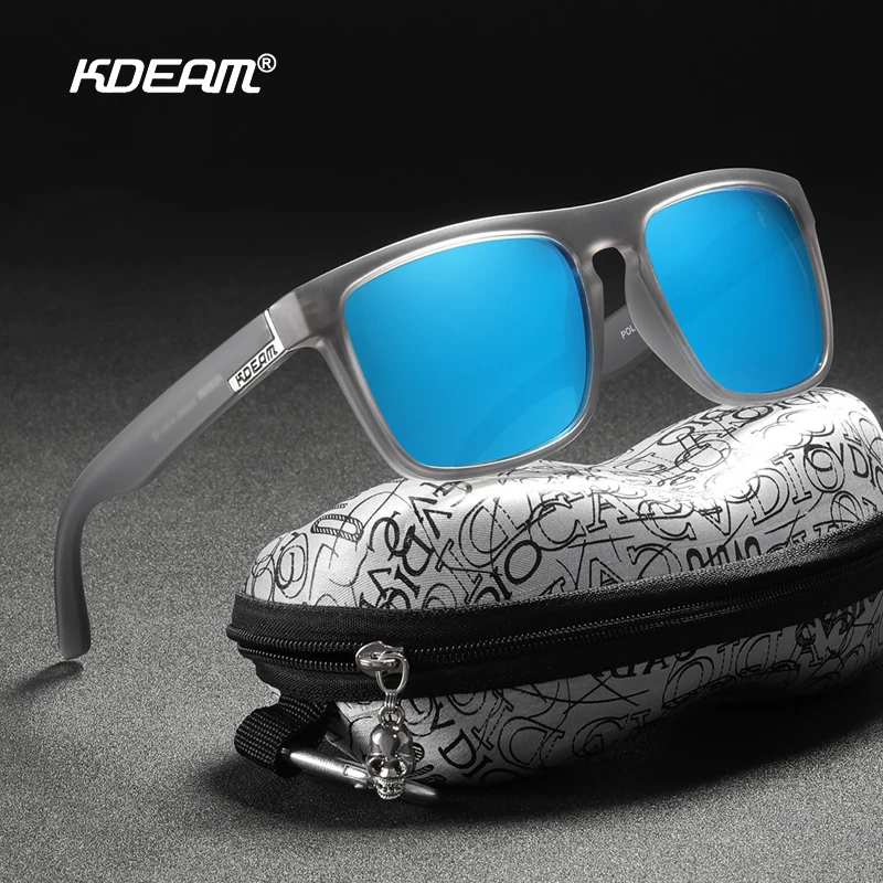 Kdeam 人気のある四角フレーム男女の偏光サングラスの変色と偏光レンズ ランニングサングラス Glasses Circle Glasses Sunglassglasses Computer Aliexpress