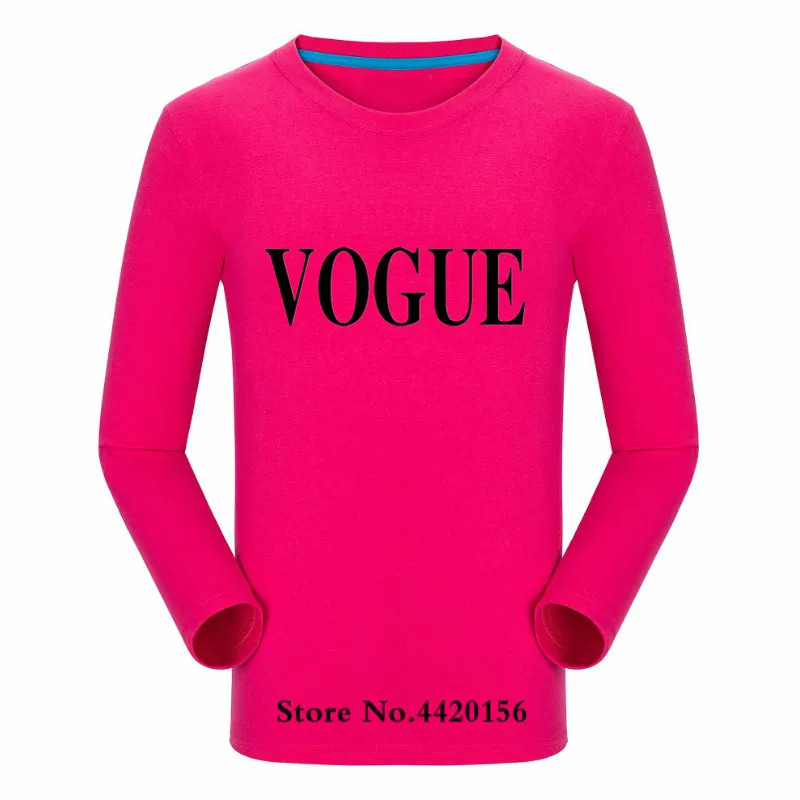 Футболка женская и мужская Harajuku Tide летняя новая Vogues VOGUE Футболка с принтом и длинным рукавом Женская футболка Топы повседневные женские футболки