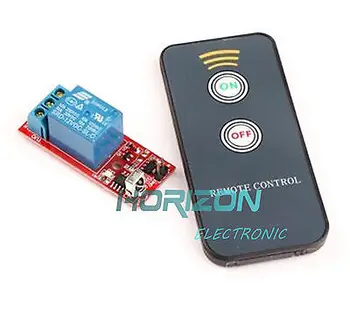 

DC 12V 1 Channel Relay Module Infrared IR Remote Switch Control 1 CH Relay Driving Board Controller for Electronic DIY