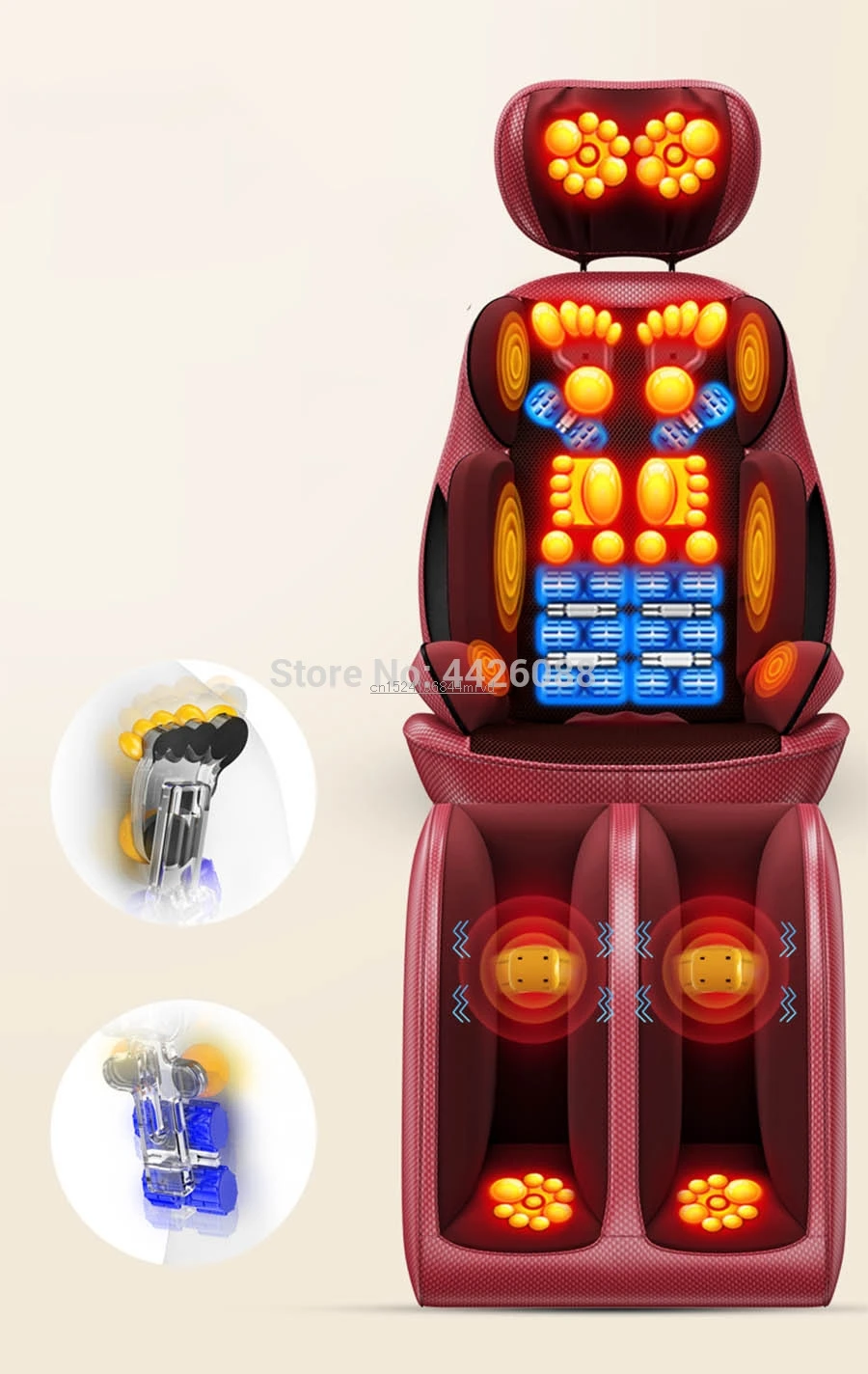 Massage chair cervical vertebra kneading multi-function body massager automatic home body electric massage chair physiotherapy