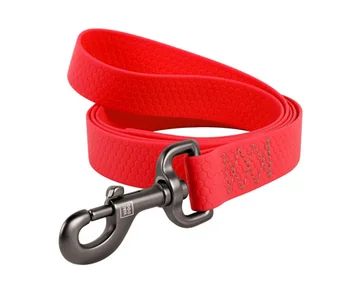 

COLLAR dog leash waterproof red 183 cm 25 mm Collar WauDog Waterproof
