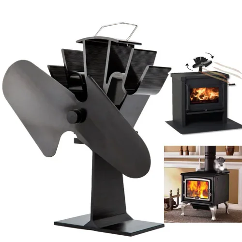 

Eco-friendly Heat Powered Stove Fan for Wood Gas Pellet Stoves Ecofan SF-112 Free Shipping