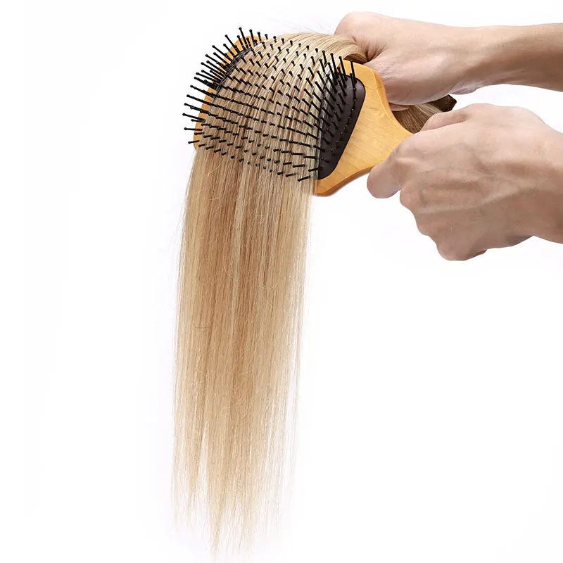 SEGO 12"-24" 55-80G Clip In Human Hair Extensions Non-Remy Blonde Hair 8Pc/Set Brazilian Hair Natural Straight Clip Ins