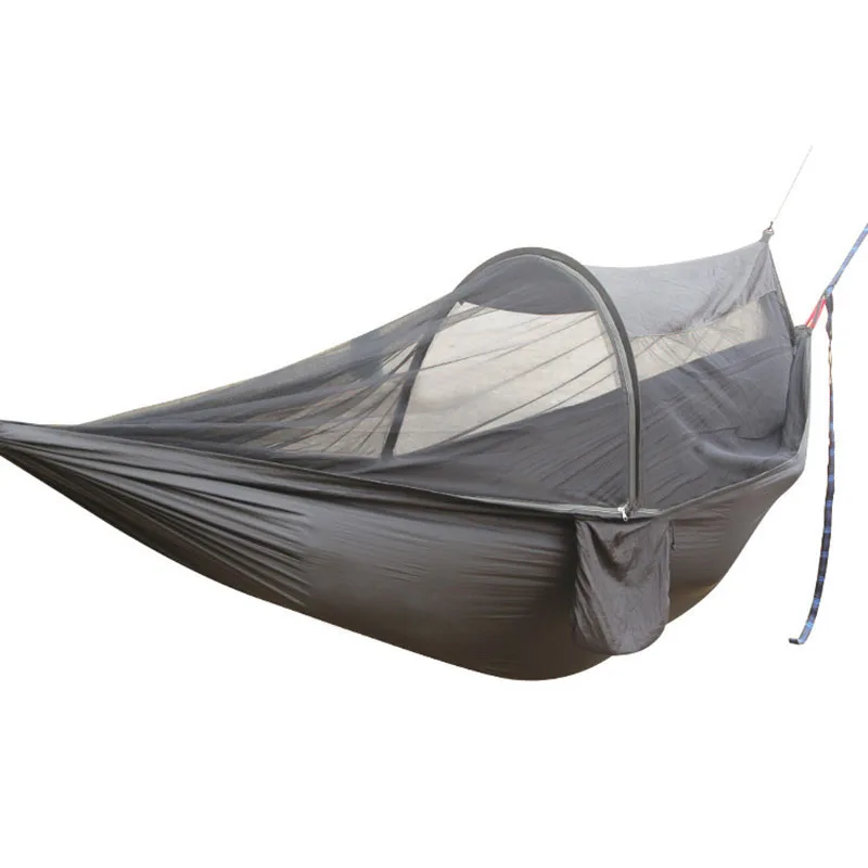 

1-2 Person Camping Hammock With Mosquito Net Multi Use Portable Hammock Swing Tent For Hiking Camping