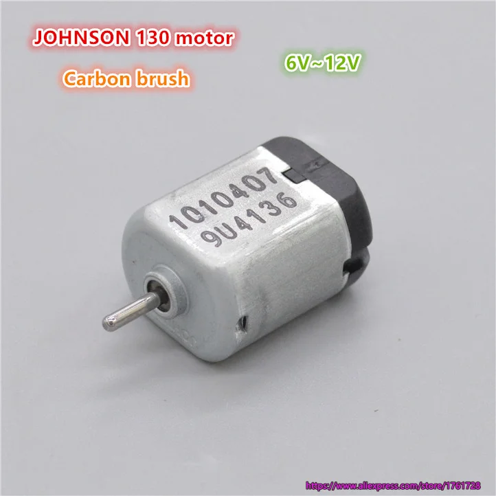 Новая и оригинальная Угольная щетка JOHNSON 130 с двигателем постоянного тока 6 В ~ 12