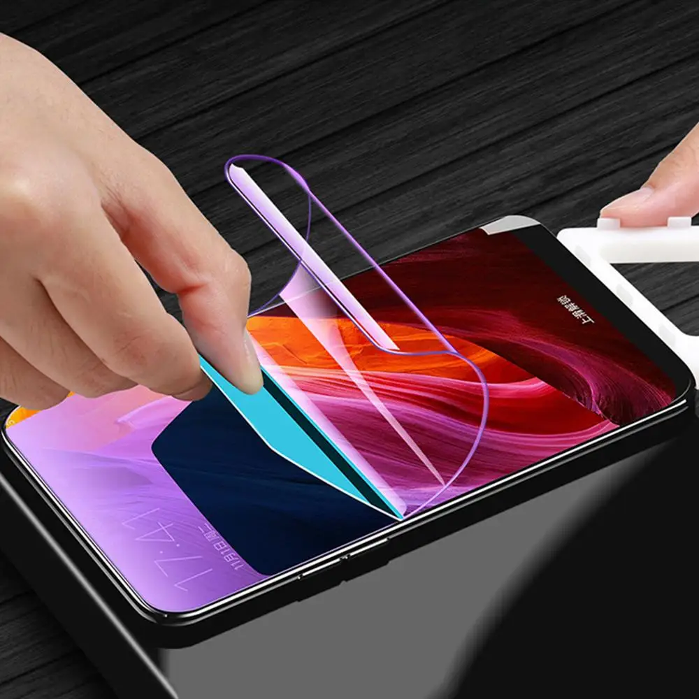 9D мягкая полноэкранная Гидрогелевая Защитная пленка для Xiaomi Redmi 5 note 3 6 8 lite не