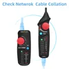 BSIDE FWT82 Digital Mode Network Cable Tracker Wire Toner RJ45 RJ11 Ethernet LAN Tracer Analyzer Detector Line Finder with AVD06 ► Photo 3/6