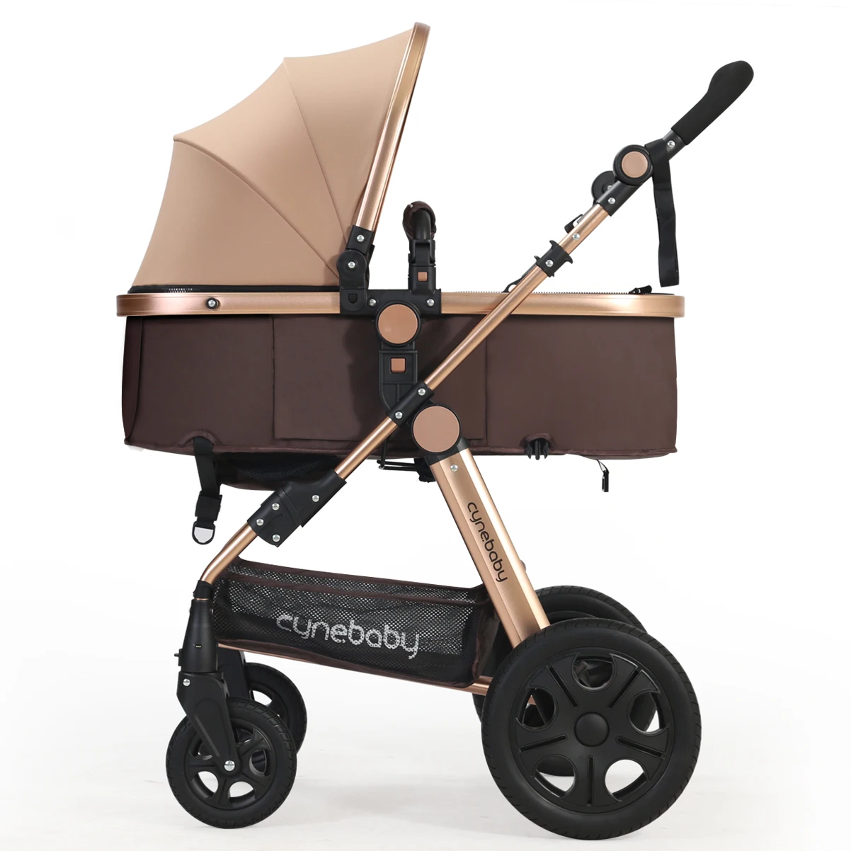 High Quality Baby Stroller 3 in 1 Foldable Stroller Portable 1