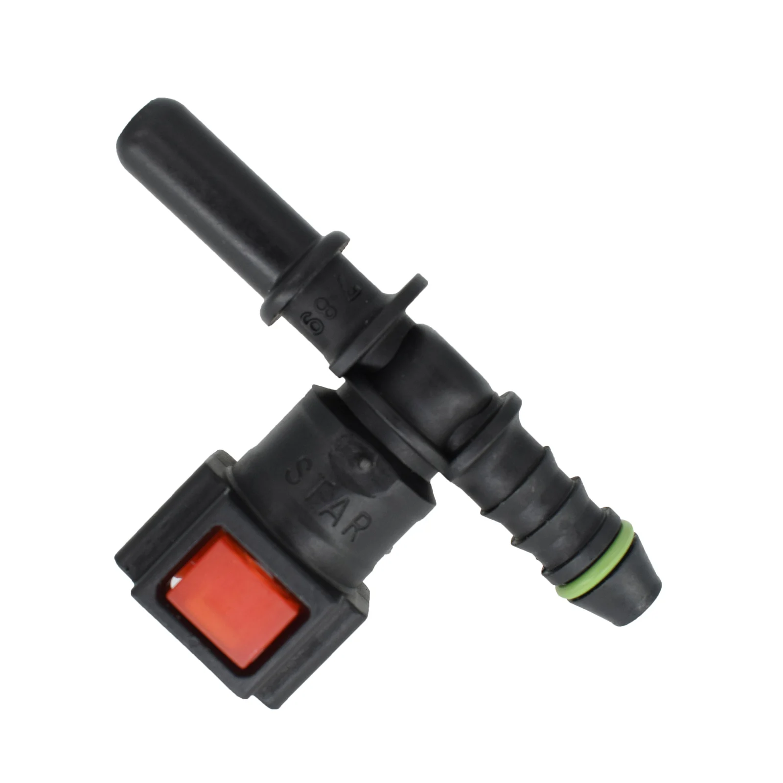 7.89 ID6 T-Type Auto Car Fuel Line Hose Quick Release Connect Connector Nylon Fitting Female Connector Automotive Accessories fuel line connector hose coupler