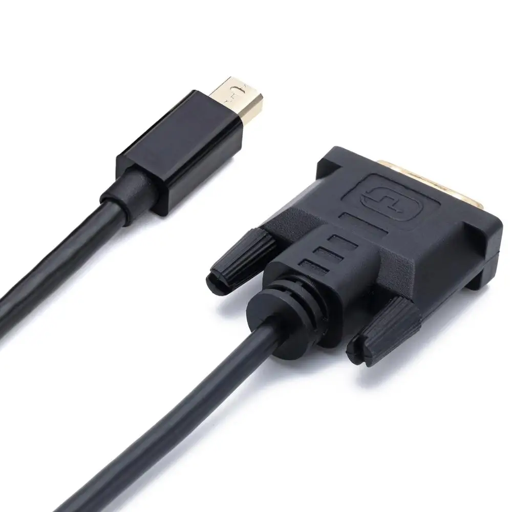 Thunderbolt MINI Displayport общественный к DVI компьютерный Аудио Видео адаптер кабель|Кабели
