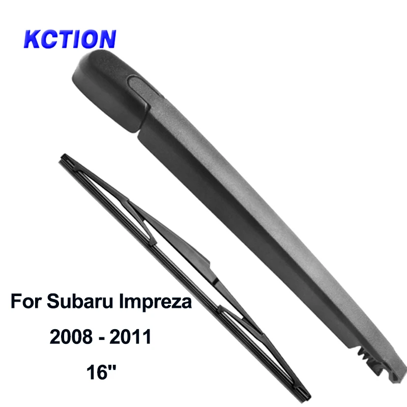 Rear wiper arm Гибридные щетки стеклоочистителя лобового стекла заднего стеклоочистителя аксессуары для автомобиля Subaru Impreza подходящий крючок/кнопочный год с 2000 - Цвет: Rear wiper arm